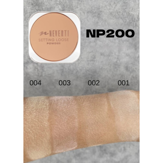 Пудра розсипчаста Neverti Setting Loose Powder NP200
