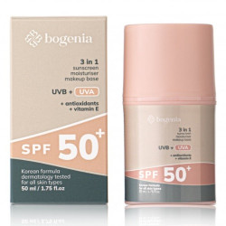 Сонцезахисний крем для обличчя 3в1 Bogenia Sunscreeen Face Cream SPF 50+ BG422.001