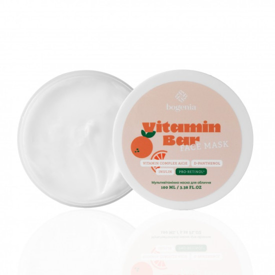 Мультивітамінна маска для обличчя Vitamin Bar Face Mask Bogenia BG439.004