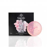 Натуральне мило Вogenia для очищення шкіри з амінокислотами "Квітуча Сакура" BG408