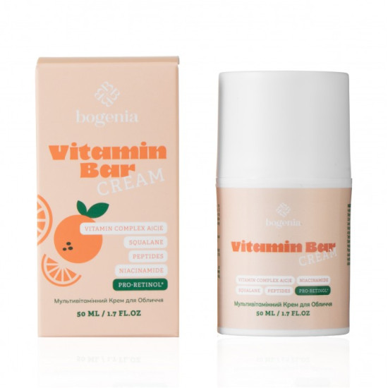 Мультивітамінний крем для обличчя Vitamin Bar Cream Bogenia BG439.002