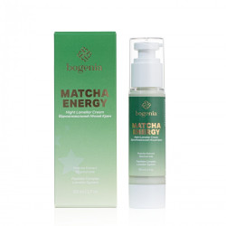 Нічний ламеллярний крем з матчею Matcha Lamellar Night Cream Bogenia BG459.002